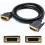 5PK 1ft DVI-D Dual Link (24+1 pin) Male to DVI-D Dual Link (24+1 pin) Male Black Cables For Resolution Up to 2560x1600 (WQXGA)