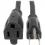 Eaton Tripp Lite Series Power Extension Cord, NEMA 5-15P to NEMA 5-15R - Heavy-Duty, 15A, 120V, 14 AWG, 3 ft. (0.91 m), Black