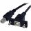 StarTech.com 3 ft Panel Mount USB Cable B to B - F/M