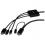 StarTech.com USB-C HDMI Cable Adapter - 6 ft / 2m - 4K - Thunderbolt Compatible - HDMI / USB C / Mini DisplayPort to HDMI Cable