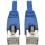 Eaton Tripp Lite Series Cat6a 10G Snagless Shielded STP Ethernet Cable (RJ45 M/M), PoE, Blue, 25 ft. (7.62 m)