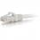 C2G-5ft Cat5e Snagless Unshielded (UTP) Network Patch Cable - White