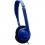 AVID AE-711 HEADPHONE WITH ADJUSTABLE HEADBAND & 3.5MM PLUG BLUE