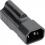 Tripp Lite Computer Power Cord Adapter 10A 125V NEMA 5-15R to C14 Black