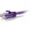 C2G 15ft Cat6a Snagless Unshielded UTP Network Patch Ethernet Cable-Purple