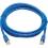 Tripp Lite Cat6a Patch Cable F/UTP Snagless w/ PoE 10G CMR-LP Blue M/M 10ft