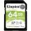 Kingston 64GB SDXC Canvas Select Plus 100MB/s Read Class 10 UHS-I U1 V10 Memory Card (SDS2/64GB)