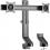 Tripp Lite by Eaton Dual-Display Monitor Arm with Desk Clamp and Grommet - Height Adjustable, 17" to 27" Monitors