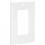 Tripp Lite by Eaton Single-Gang Faceplate, Decora Style - Vertical, White