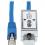 Tripp Lite by Eaton Cat6a Junction Box Cable Assembly - Surface Mount, Shielded, PoE+, RJ45/110 Punchdown, 18-in. (45.72 cm), Blue
