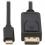 Eaton Tripp Lite Series USB-C to DisplayPort Bi-Directional Active Adapter Cable (M/M), 4K 60 Hz, HDR, Locking DP Connector, 6 ft. (1.8 m)