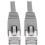 Eaton Tripp Lite Series Cat6a 10G Snagless Shielded STP Ethernet Cable (RJ45 M/M), PoE, Gray, 2 ft. (0.61 m)