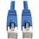 Eaton Tripp Lite Series Cat6a 10G Snagless Shielded STP Ethernet Cable (RJ45 M/M), PoE, Blue, 15 ft. (4.57 m)