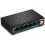 TRENDnet 5-Port Gigabit PoE+ Switch, Camera DIP Switch extends PoE+ 200m (656 ft.), 60W PoE Budget, Black, TPE-TG51g