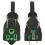Eaton Tripp Lite Series Safe-IT Antibacterial Hospital-Grade Extension Cord, 5-15P to 5-15R - Green Dot, 13A, 125V, 16 AWG, Black, 6 ft. (1.8 m)