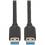 Eaton Tripp Lite Series USB 3.2 Gen 1 SuperSpeed A/A Cable (M/M), Black, 6 ft. (1.83 m)