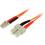 StarTech.com 5m Fiber Optic Cable - Multimode Duplex 62.5/125 - LSZH - LC/SC - OM1 - LC to SC Fiber Patch Cable