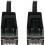 Eaton Tripp Lite Series Cat6a 10G Snagless Molded Slim UTP Ethernet Cable (RJ45 M/M), PoE, Black, 6 in. (15 cm)