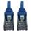 Eaton Tripp Lite Series Cat6a 10G Snagless Shielded Slim STP Ethernet Cable (RJ45 M/M), PoE, Blue, 15 ft. (4.6 m)