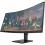 HP OMEN 34c 34" 165Hz WQHD Curved Gaming Monitor - 3440 x 1440 WQHD Display @ 165 Hz - 1ms GTG Response Time with Overdrive - 400 Nit Brightness - AMD FreeSync Premium Technology - Vertical Alignment (VA) Technology
