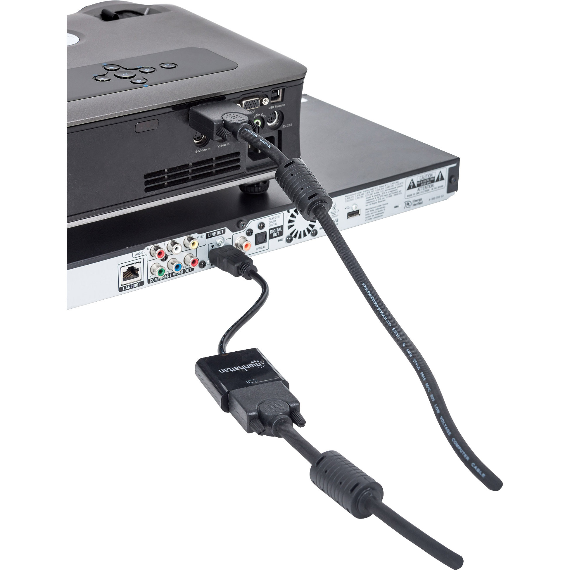 antonline.com - Manhattan HDMI Male to VGA Female Converter with ...