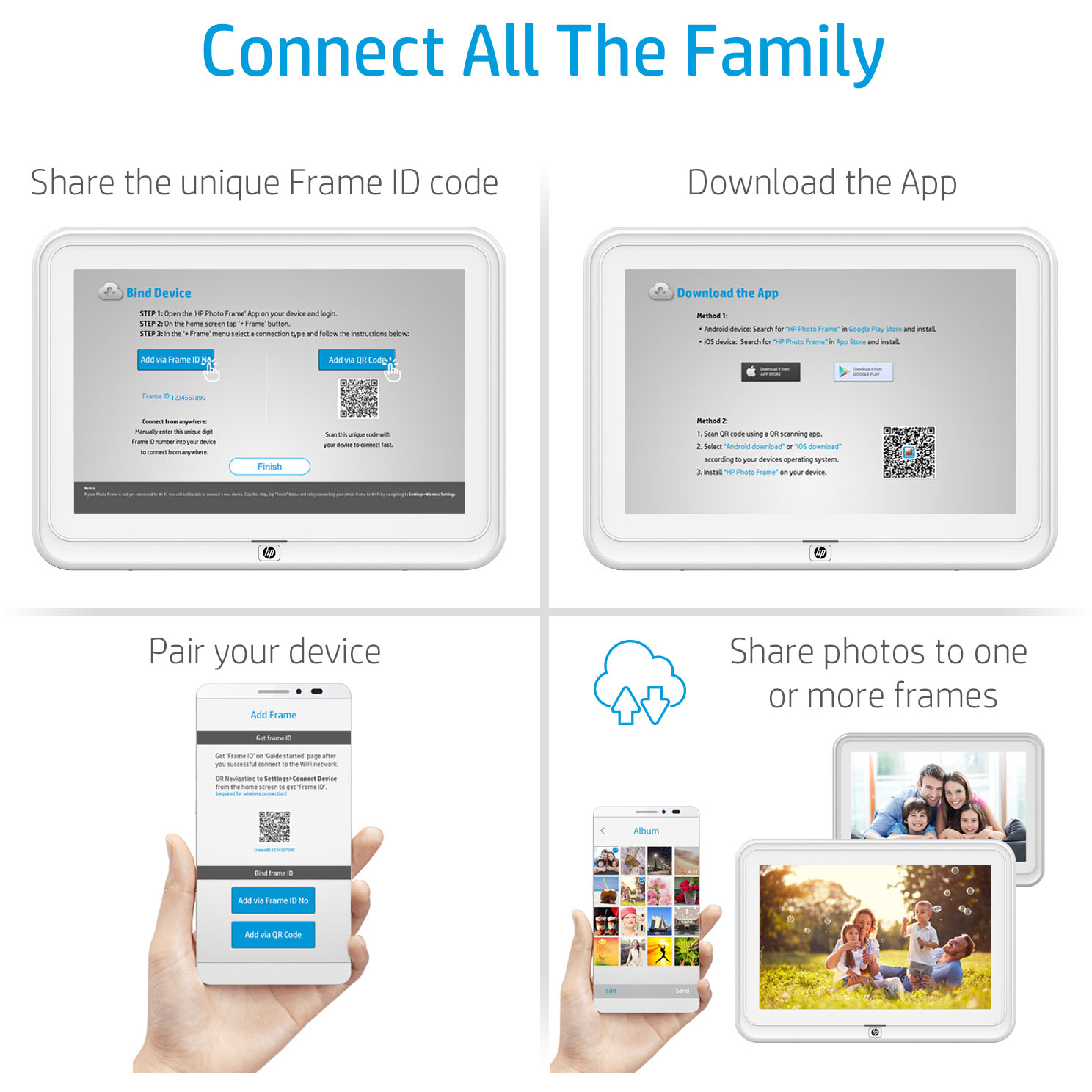 Familie Bild: Family Photo Frame App Download