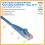 Eaton Tripp Lite Series Cat6 Gigabit Snagless Molded (UTP) Ethernet Cable (RJ45 M/M), PoE, Blue, 50 Ft. (15.24 M) Alternate-Image1/500