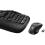 Logitech MK550 Wireless Wave Keyboard And Mouse Combo, Ergonomic Wave Design, Black Alternate-Image1/500