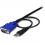 StarTech.com 2 In 1   Video / USB Cable   4 Pin USB Type A, HD 15 (M)   HD 15 (M)   3.05 M Alternate-Image1/500