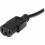 StarTech.com 25ft(7.6m) Computer Power Cord, NEMA 5 15P To C13, 10A 125V 18AWG, Black Replacement AC PC Power Cord, TV/Monitor Power Cable Alternate-Image1/500