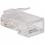RJ45 FOR FLAT SOLID / STANDARD CONDUCTOR 4 PAIR CAT5E CAT5 CABLE 100 PACK Alternate-Image1/500