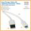 Eaton Tripp Lite Series USB A To Lightning Sync/Charge Cable (M/M)   MFi Certified, White, 3 Ft. (0.9 M) Alternate-Image1/500