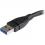 StarTech.com 6in Black USB 3.0 (5Gbps) Extension Adapter Cable A To A   M/F Alternate-Image1/500