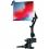 CTA Custom Flex Security Desk Clamp Mount For 7 14 Inch Tablets, Including IPad 10.2 Inch (7th/ 8th/ 9th Gen) Alternate-Image1/500