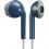 JVC HAF19MAH Retro In Ear Wired Earbuds With Microphone (Blue) Alternate-Image1/500