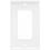 Tripp Lite By Eaton Single Gang Faceplate, Decora Style   Vertical, White Alternate-Image1/500