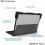 Extreme Shell S For Dell 3100/3110 Chromebook 2:1 Convertible 11.6" (Black/Clear) Alternate-Image1/500
