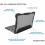 MAXCases, Chromebook Cases, 11, 11 Inches, Easy Installation, Durable Materials, Ideal For Schools, Lenovo 100e G2, Custom Color, Black, Clear Alternate-Image1/500