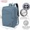 Swissdigital Design KATY ROSE F SD1006F 13 Carrying Case (Backpack) For 15.6" To 16" Apple IPhone IPad Notebook, MacBook Pro   Blue Alternate-Image1/500