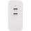 Tripp Lite By Eaton Dual Port Compact USB C Wall Charger   GaN Technology, 70W PD Charging (50W+20W Or 65W Max), White Alternate-Image1/500
