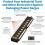 Tripp Lite By Eaton Protect It! 10 Outlet Surge Protector With Swivel Light Bars   5 15R Outlets, 2 USB Ports, 6 Ft. (1.8 M) Cord, 1350 Joules, Black Alternate-Image1/500