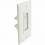 Sanus In Wall Cable Management Brush Wall Plate   White Alternate-Image1/500