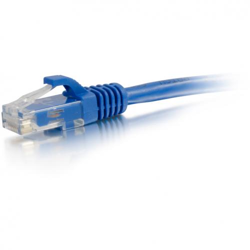 C2G 7ft Cat6 Ethernet Cable   Snagless Unshielded (UTP)   Blue Alternate-Image1/500