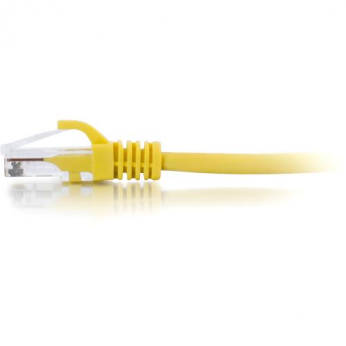C2G 3ft Cat5e Ethernet Cable   Snagless Unshielded (UTP)   Yellow Alternate-Image1/500