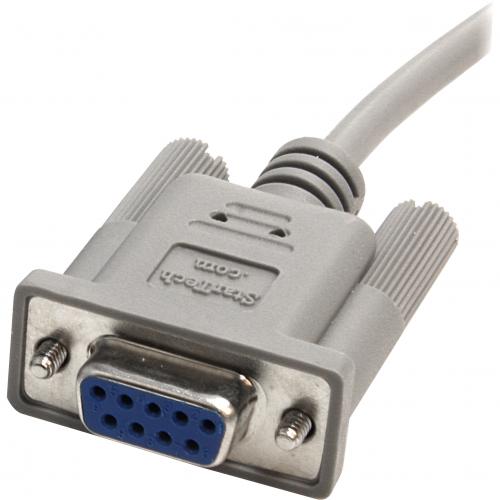 StarTech.com Serial Null Modem Cable   DB 9 (F)   DB 9 (F)   3 M Alternate-Image1/500