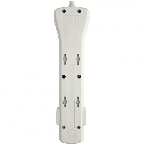 Eaton Tripp Lite Series Protect It! 7 Outlet Surge Protector, 7 Ft. Cord With Right Angle Plug, 2160 Joules, Diagnostic LEDs, Light Gray Housing Alternate-Image1/500