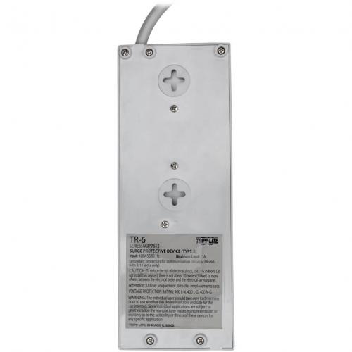 Tripp Lite By Eaton Protect It! 6 Outlet Surge Protector, 6 Ft. (1.83 M) Cord, 2420 Joules Alternate-Image1/500