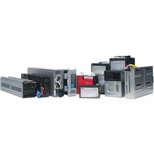 APC Replacement Battery Cartridge, Valve Regulated Lead Acid Battery, 7Ah, 12VDC, 2 Year Warranty Alternate Image1/500