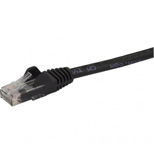 StarTech.com 3ft CAT6 Ethernet Cable   Black Snagless Gigabit   100W PoE UTP 650MHz Category 6 Patch Cord UL Certified Wiring/TIA Alternate-Image1/500