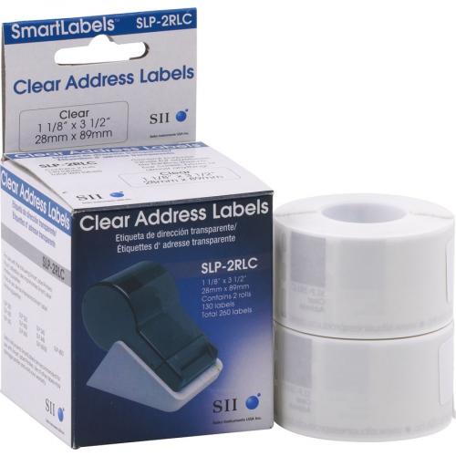 Seiko SLP 2RLC Clear Address Label Alternate-Image1/500